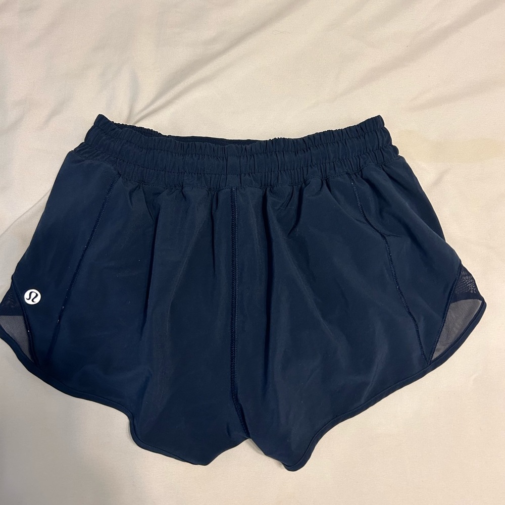 Navy hotty hot shorts